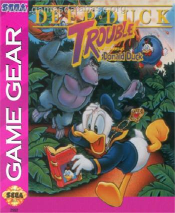 Cover Deep Duck Trouble Starring Donald Duck for Game Gear